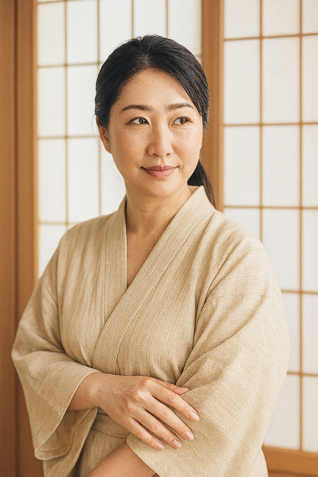 癒し系旅館仲居さん